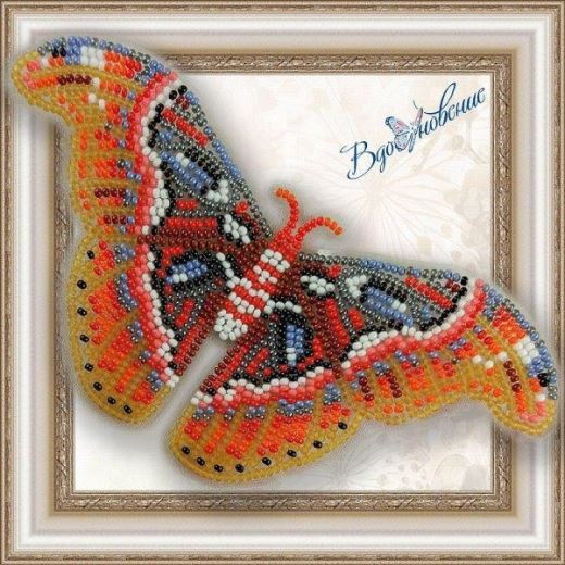 Buy Bead embroidery kit Butterfly-Pavlinoglazka Atlas-BGP033