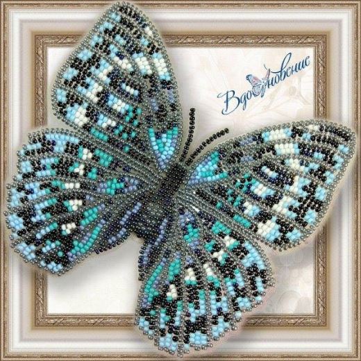 Buy Bead embroidery kit Butterfly-Stihoftal godfri-BGP034