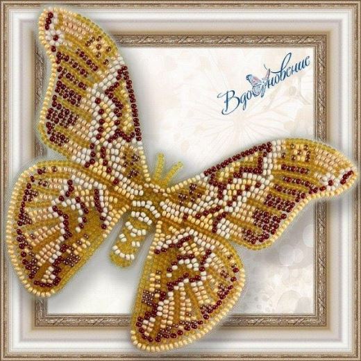 Buy Bead embroidery kit Butterfly-Shelkopryad-BGP035