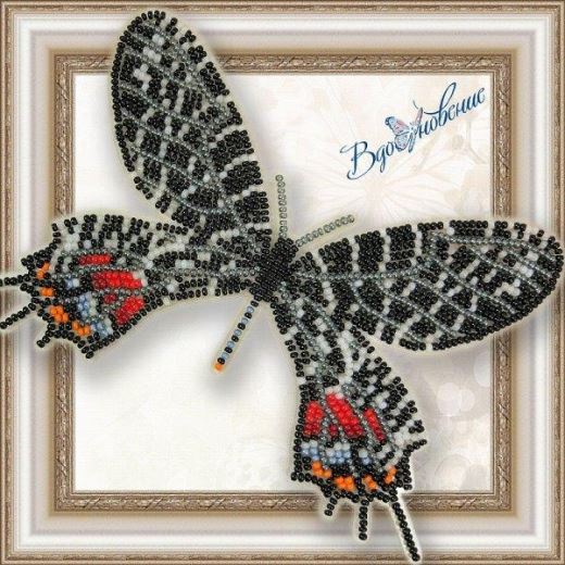 Buy Bead embroidery kit Butterfly-Slava Butana-BGP042