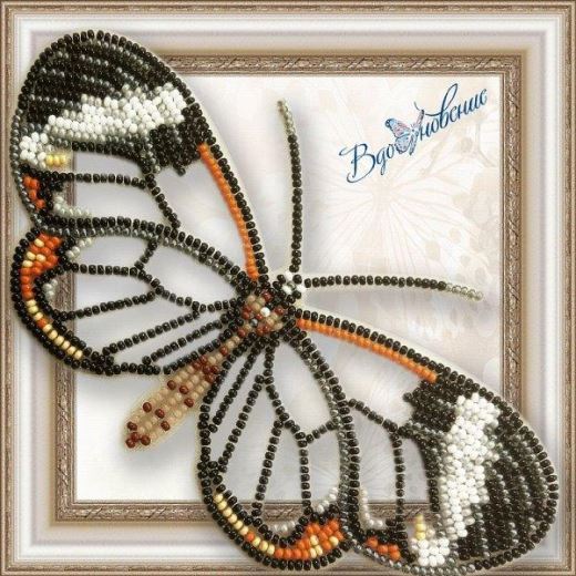 Buy Bead embroidery kit Butterfly-Greta Oto (glass)-BGP049