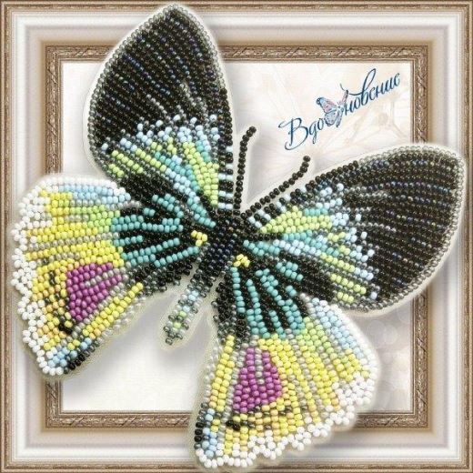 Buy Bead embroidery kit Butterfly-Alcedis Avrora-BGP053