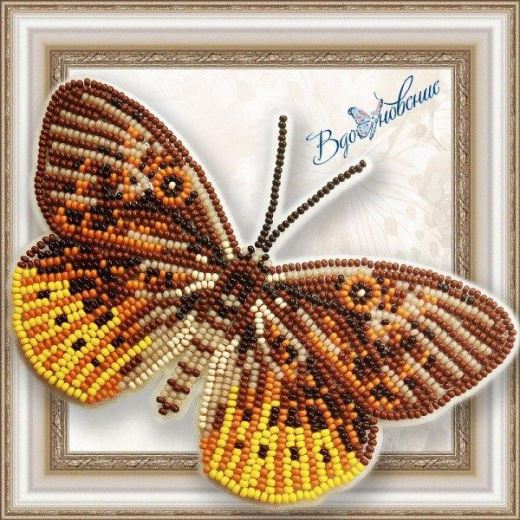 Buy Bead embroidery kit Butterfly-Eurybia Juturna-BGP054