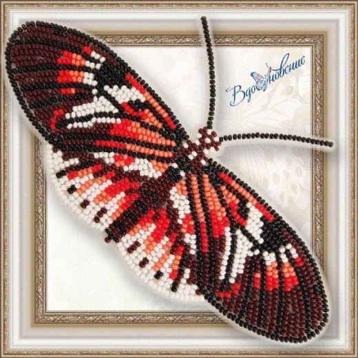 Buy Bead embroidery kit Butterfly-Helikonia Piano-BGP064