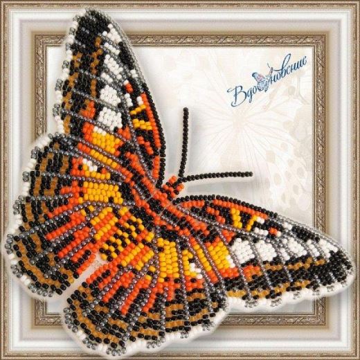 Buy Bead embroidery kit Butterfly-Parthenos Silvia-BGP065