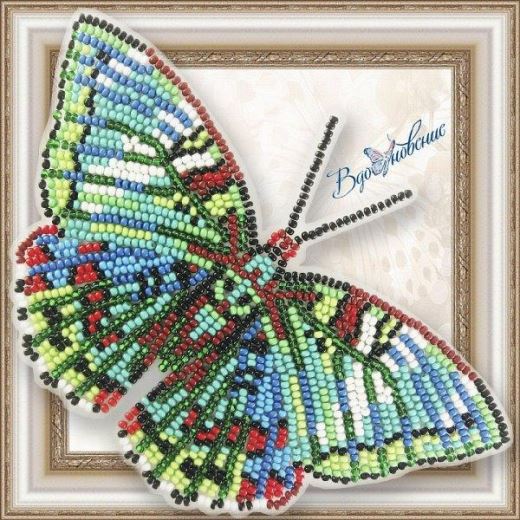 Buy Bead embroidery kit Butterfly-Baron Gaudi-BGP072