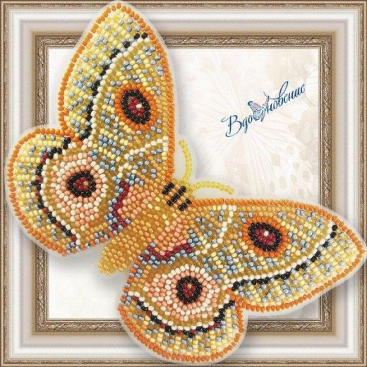 Buy Bead embroidery kit Butterfly-Buneopsis Lord-BGP076