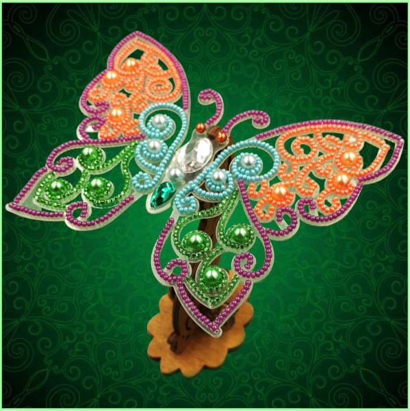 Buy Bead embroidery kit 3D openwork butterfly--BGP083