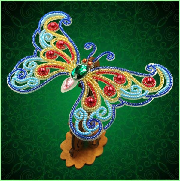 Buy Bead embroidery kit 3D openwork butterfly--BGP084