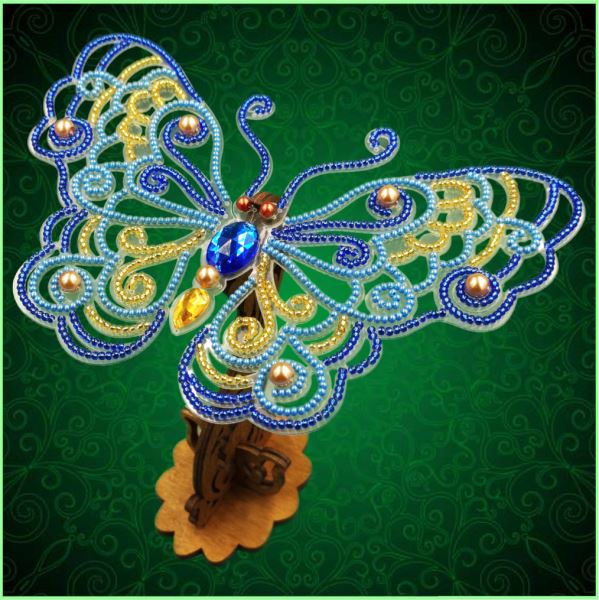 Buy Bead embroidery kit 3D openwork butterfly--BGP086
