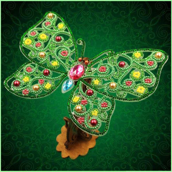 Buy Bead embroidery kit 3D openwork butterfly--BGP087