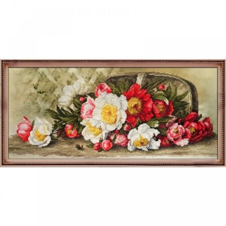 Buy Cross stitch kit Flower Basket-Cb3103