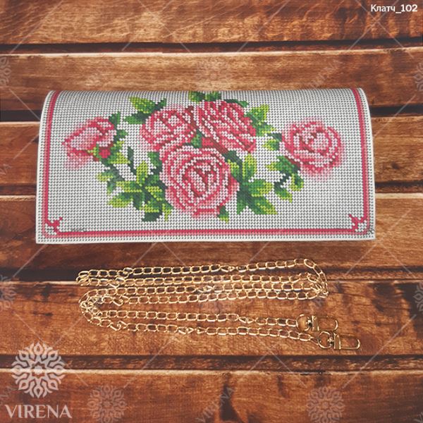 Buy Women Beige Evening Clutch Eco leather for embroidered decorative element - Clutch_102-Clutch_102_1