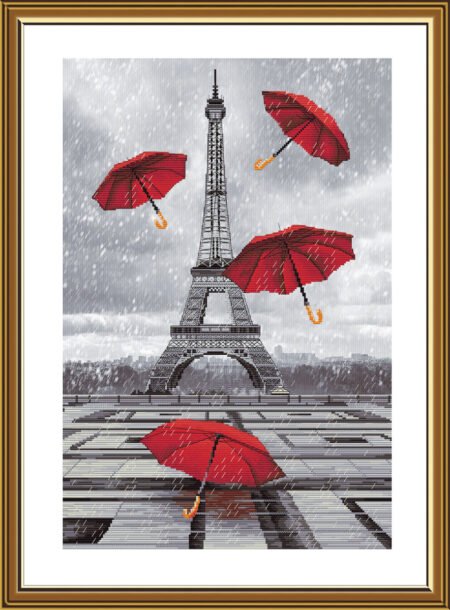 Buy Cross stitch kit It'S Raining In Paris!-Cp2286