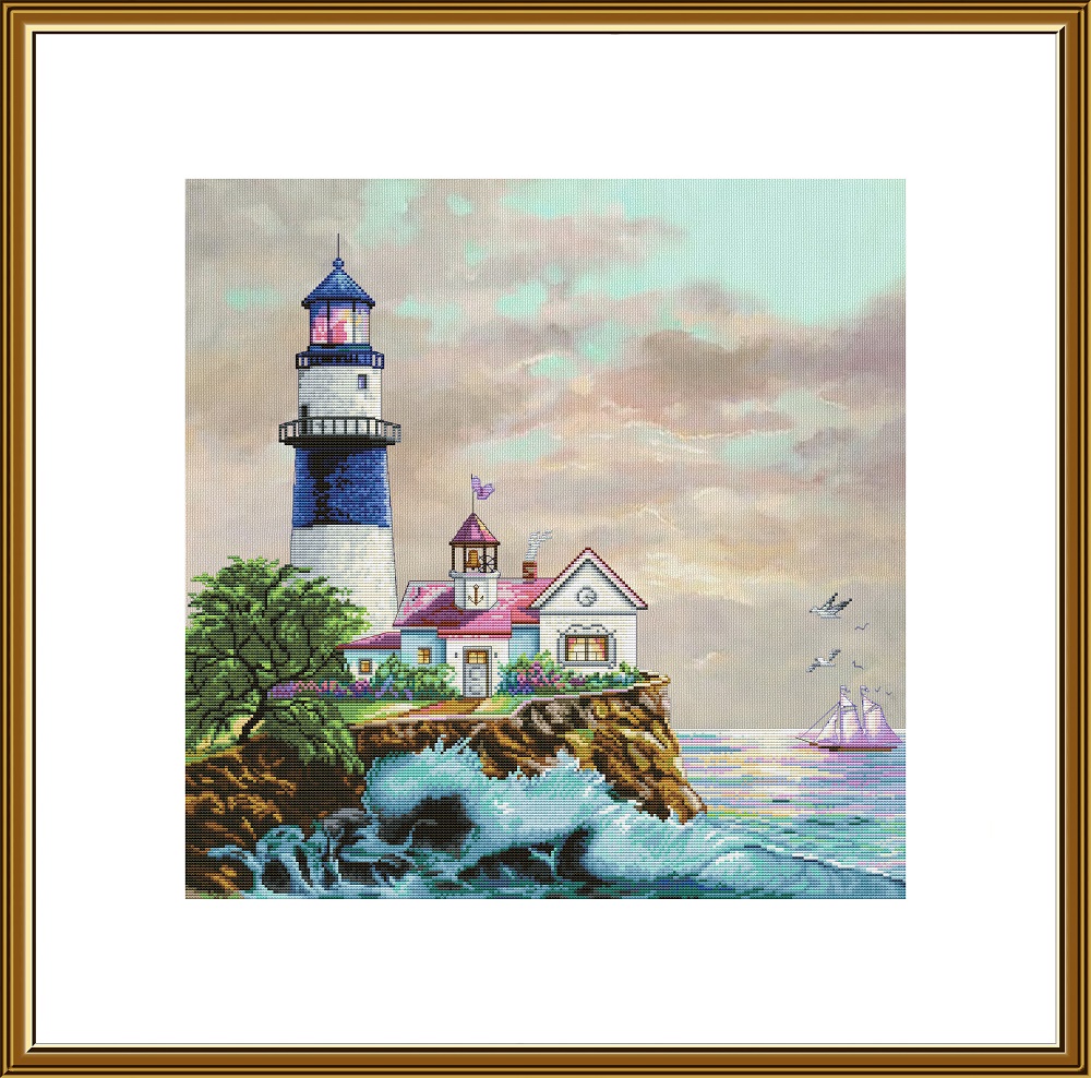 Buy Cross stitch kit Evening Surf-Cp2305