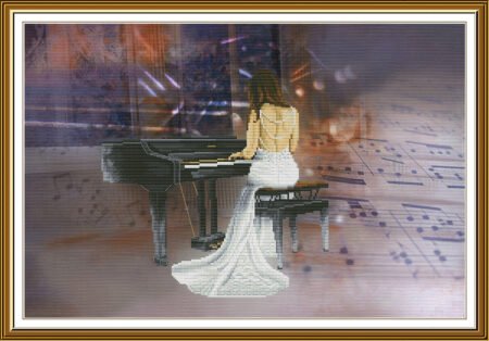 Buy Cross stitch kit Melody-Cp3259