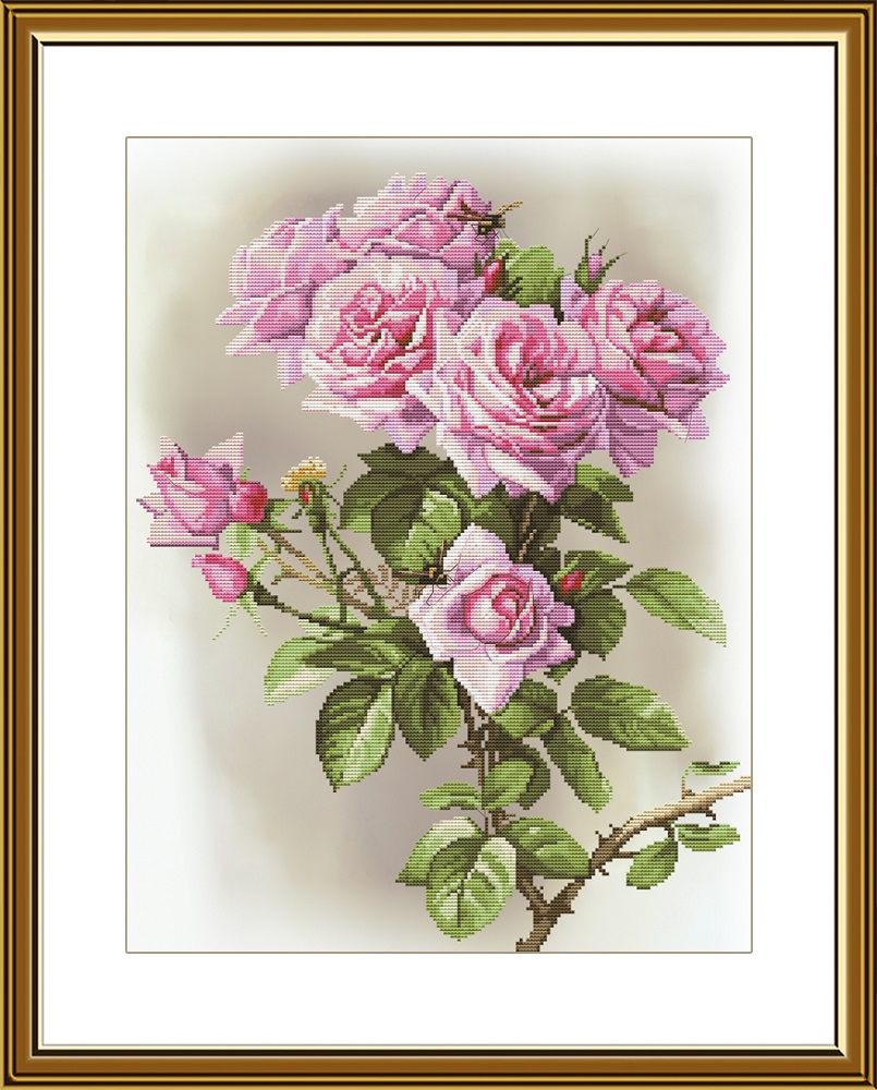 Buy Cross stitch kit Pink Sonata-Cp3287