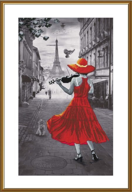 Buy Cross stitch kit The Violinist-Cp3332