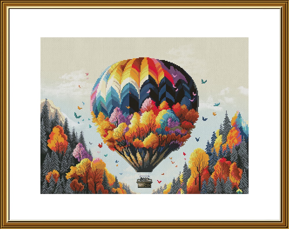 Buy Cross stitch kit Autumn Travels-Cp3364