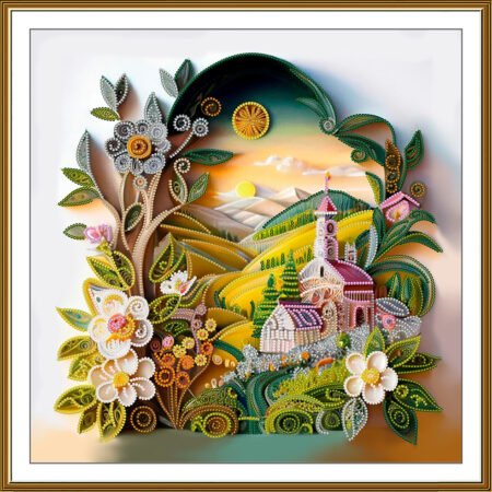 Buy Bead embroidery kit Sunny Valley-DK3376