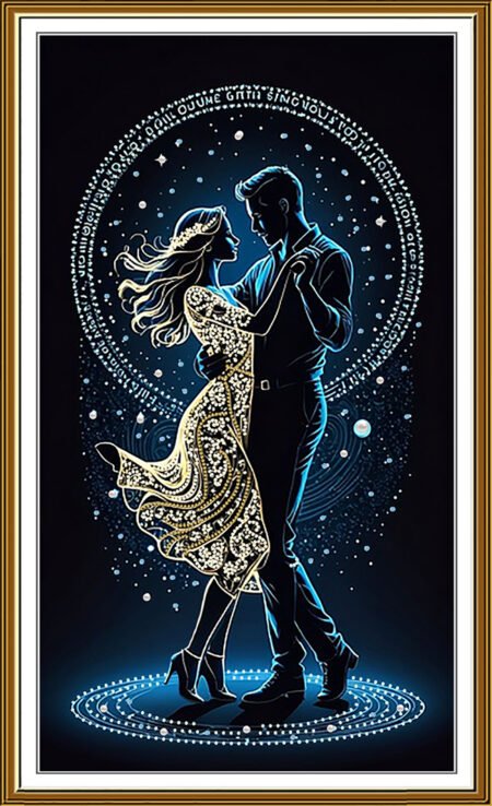 Buy Bead embroidery kit Dance of Lovers-DK3380