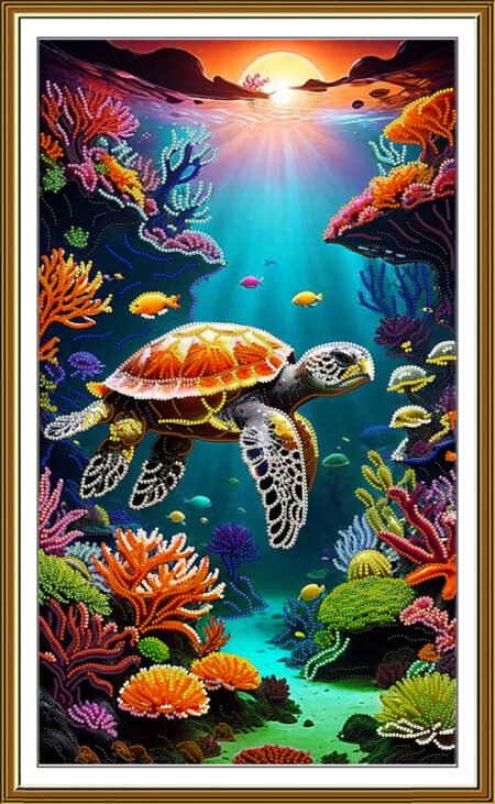 Buy Bead embroidery kit At the bottom of the sea-DK3381