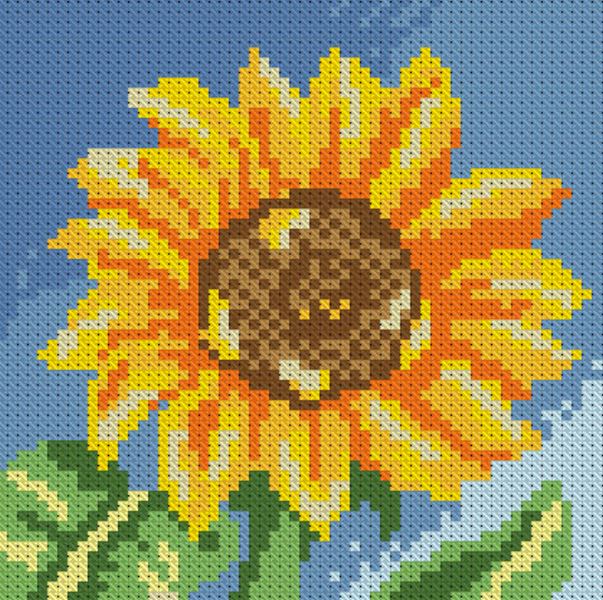 Buy Diamond painting kit-Little sunflower-DM-016