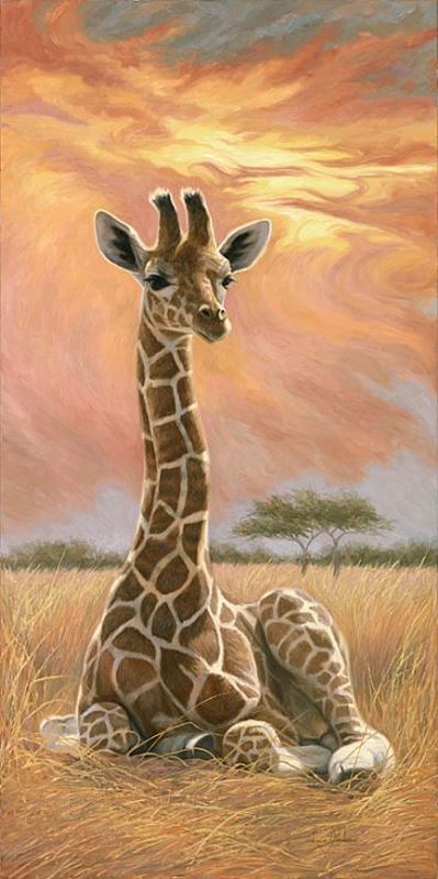 Buy Diamond painting kit-Giraff at sunshine-DM-064