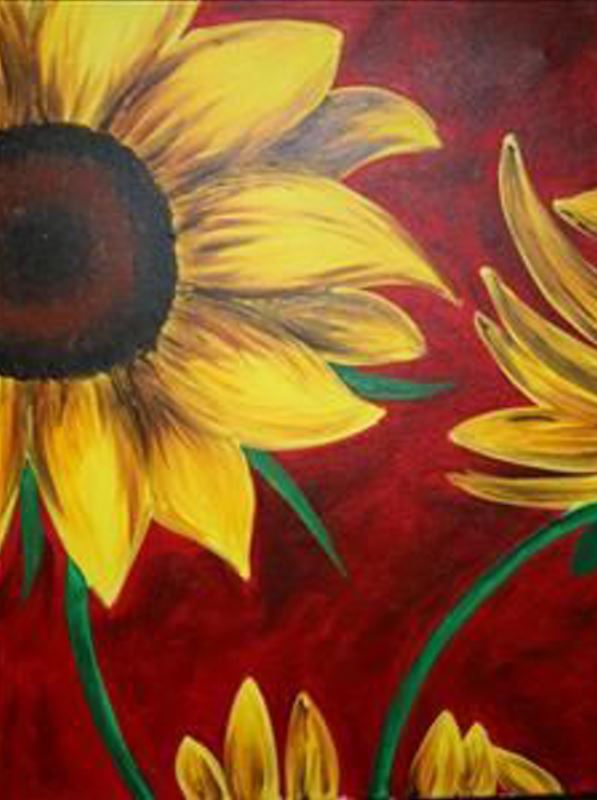 Buy Diamond painting kit-Art sunflower-DM-095