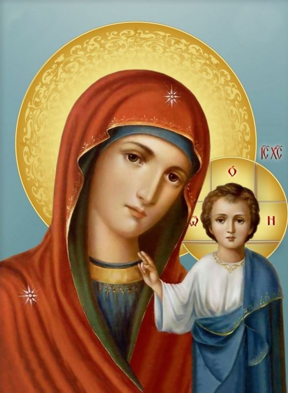 Buy Diamond painting kit-Icon of god mother-DM-156