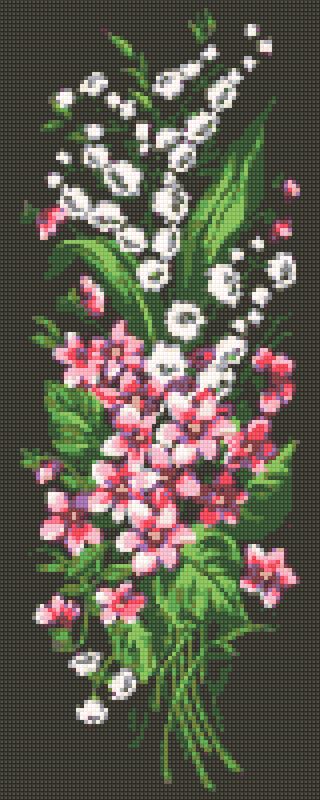 Buy Diamond painting kit-Forest flowers-DM-324