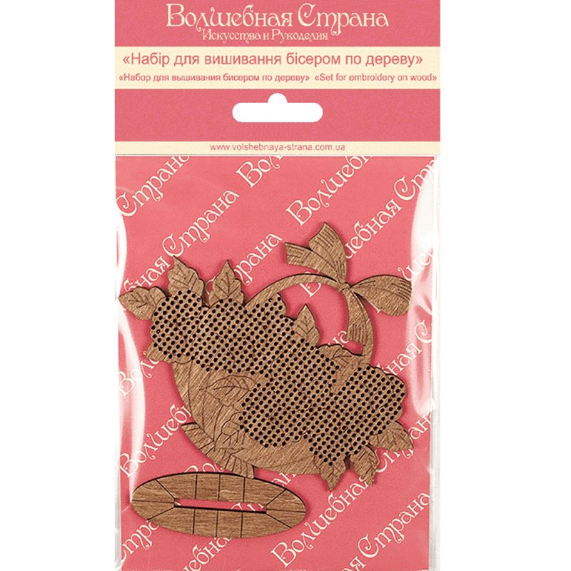 Buy Bead embroidery kit with a plywood base - FLK-012_1