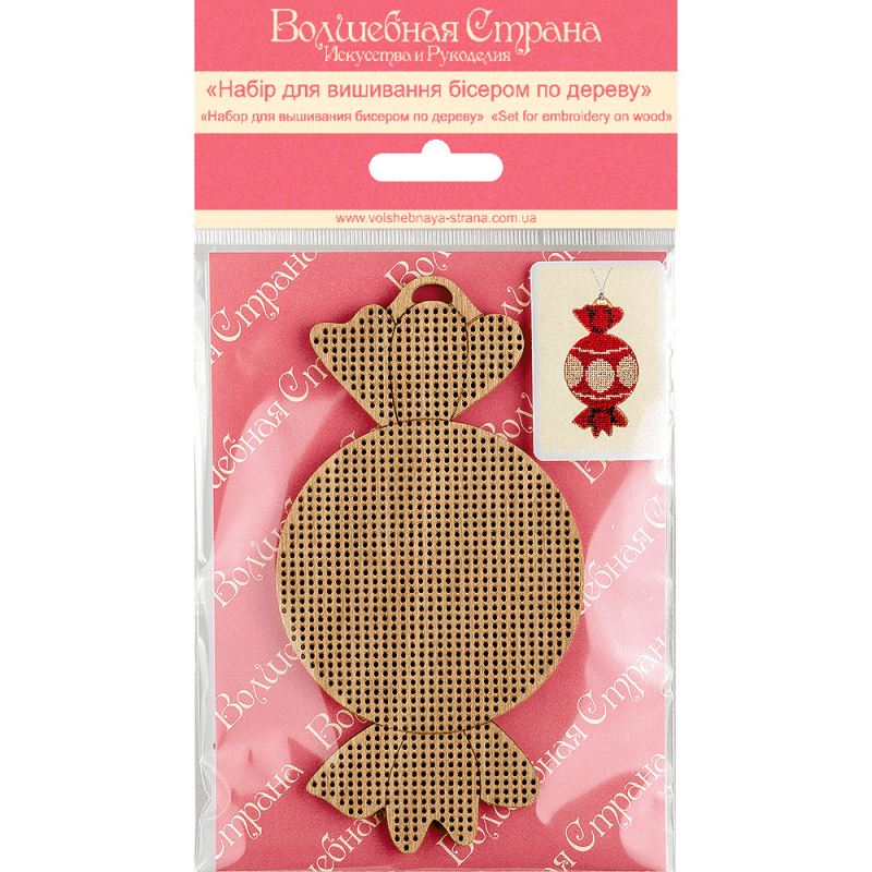 Buy Bead embroidery kit with a plywood base - FLK-064_2