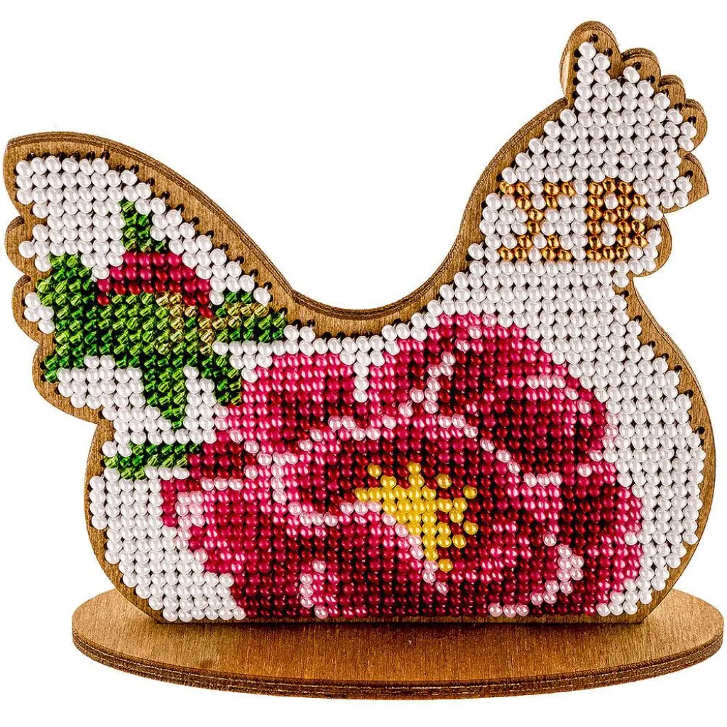 Buy Bead embroidery kit with a plywood base - FLK-095