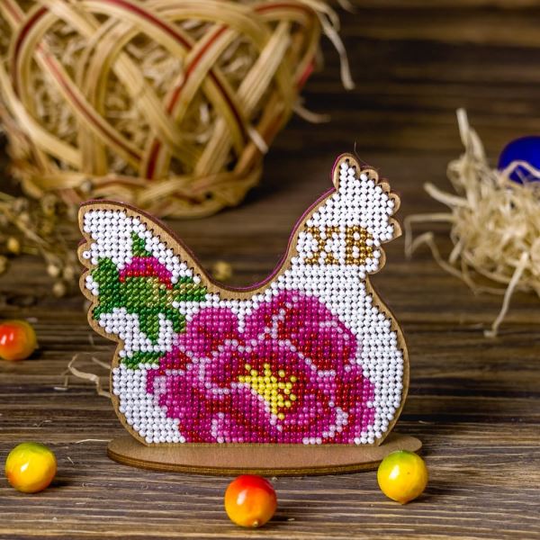 Buy Bead embroidery kit with a plywood base - FLK-095