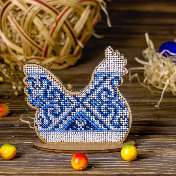 Buy Bead embroidery kit with a plywood base - FLK-096