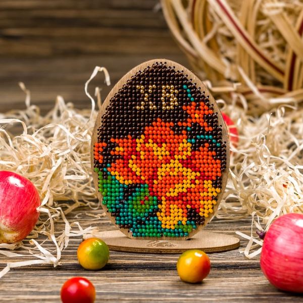 Buy Bead embroidery kit with a plywood base - FLK-162
