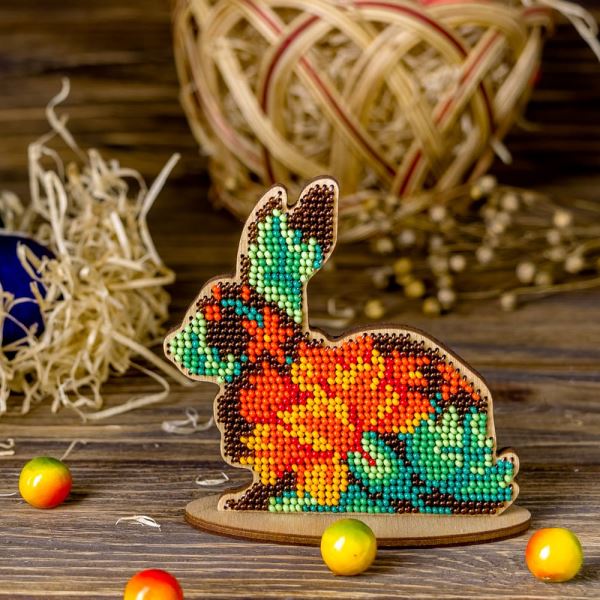 Buy Bead embroidery kit with a plywood base - FLK-163