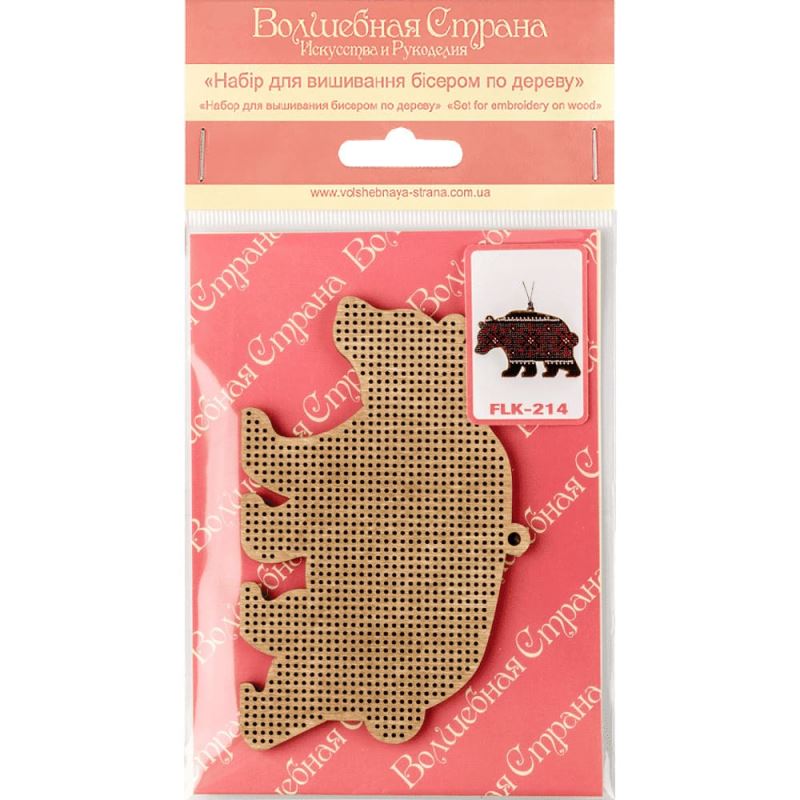Buy Bead embroidery kit with a plywood base - FLK-214_2