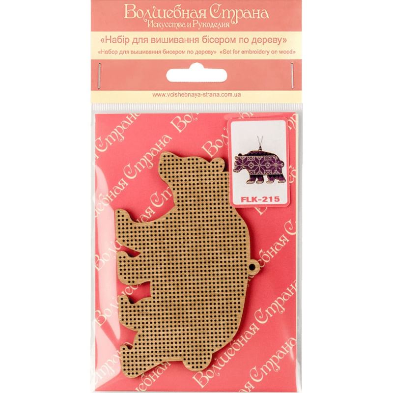 Buy Bead embroidery kit with a plywood base - FLK-215_2