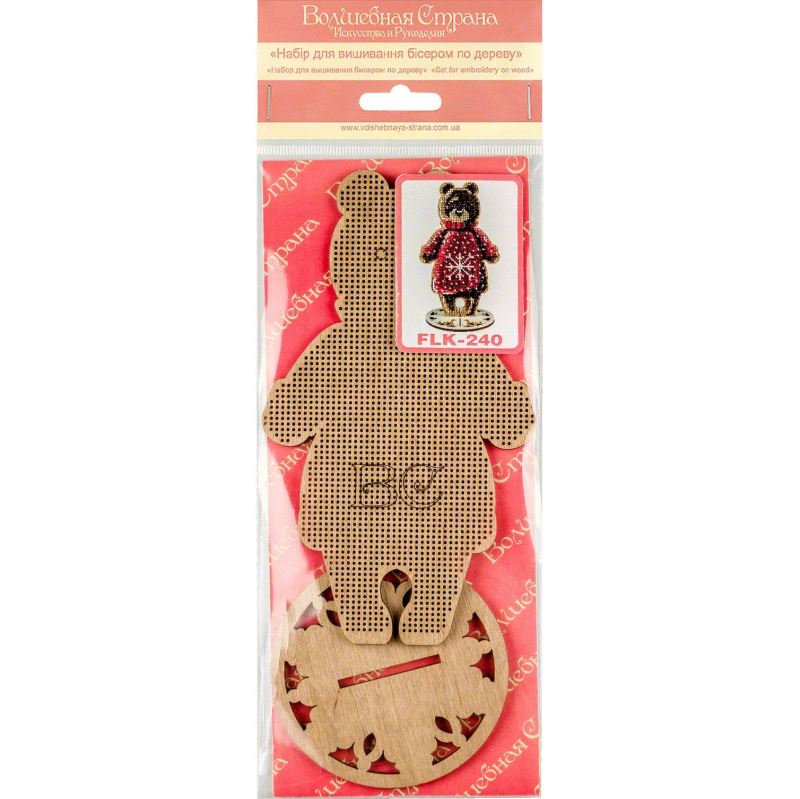 Buy Bead embroidery kit with a plywood base - FLK-240_3