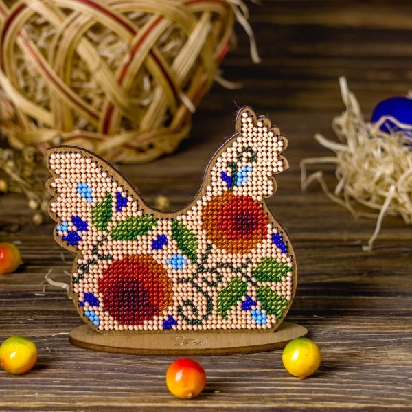 Buy Bead embroidery kit with a plywood base - FLK-270