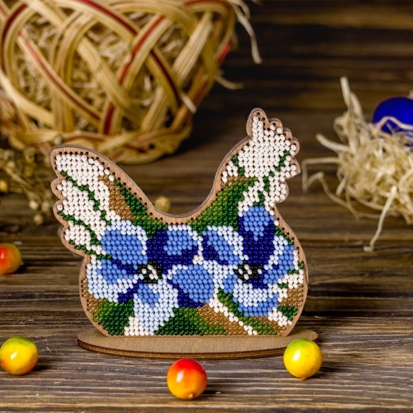 Buy Bead embroidery kit with a plywood base - FLK-273