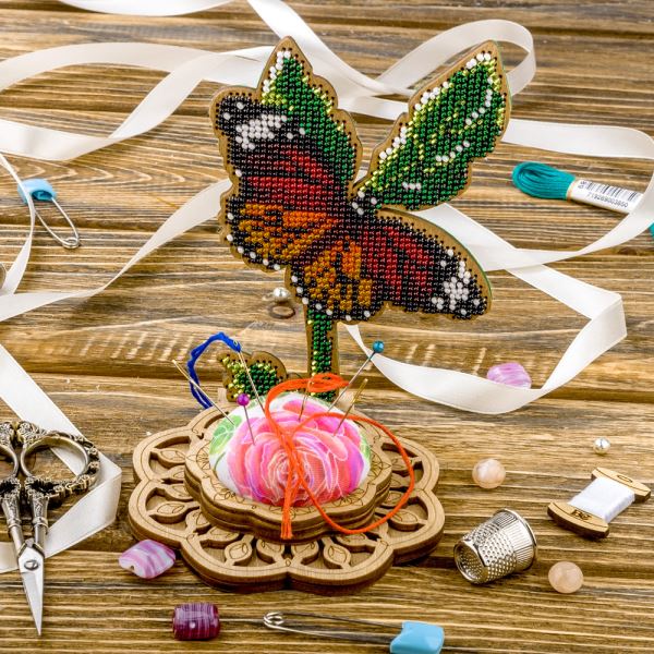 Buy Bead embroidery kit with a plywood base - FLK-279