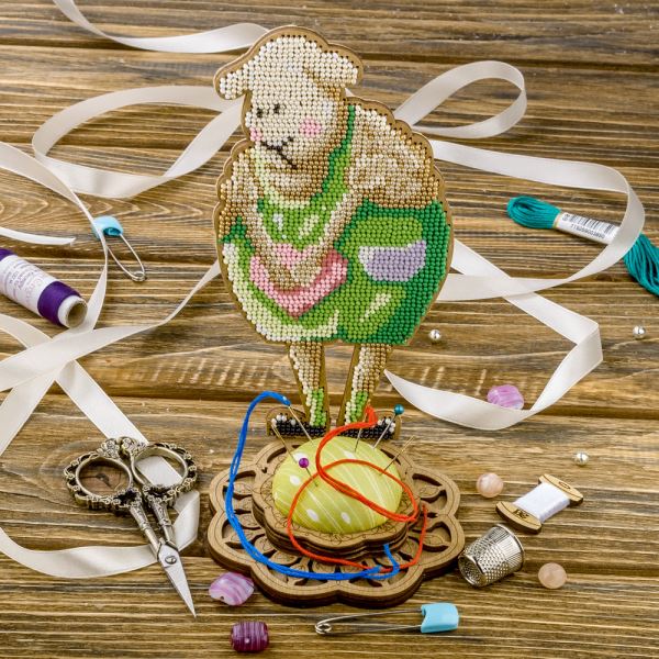Buy Bead embroidery kit with a plywood base - FLK-281