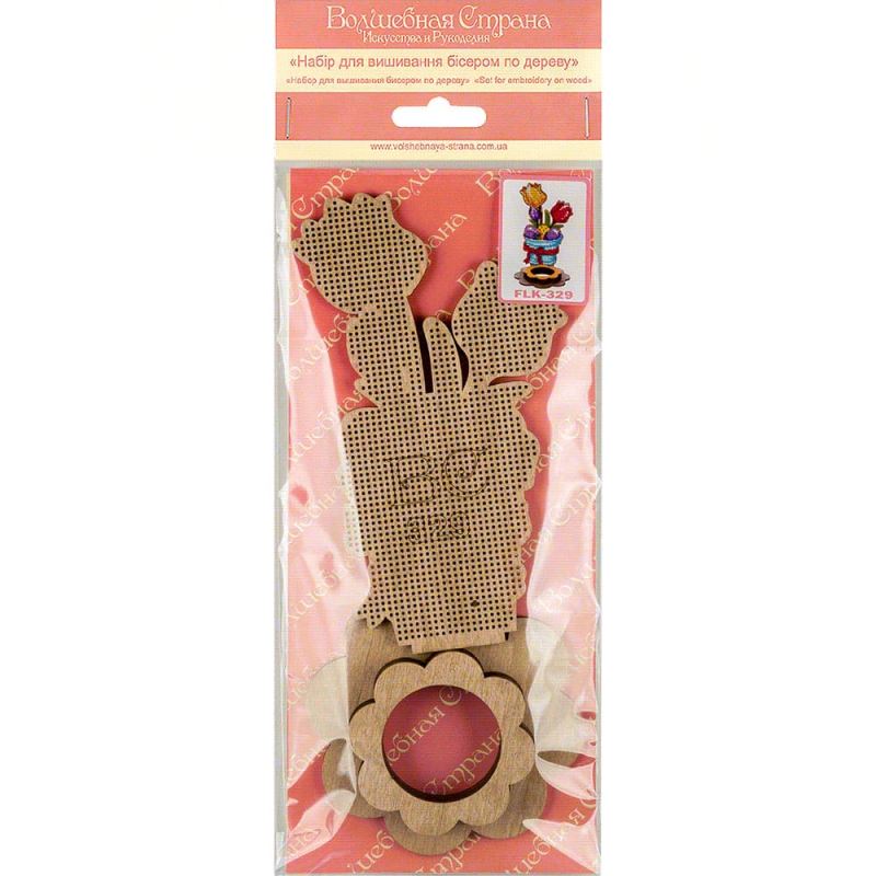 Buy Bead embroidery kit with a plywood base - FLK-329_3