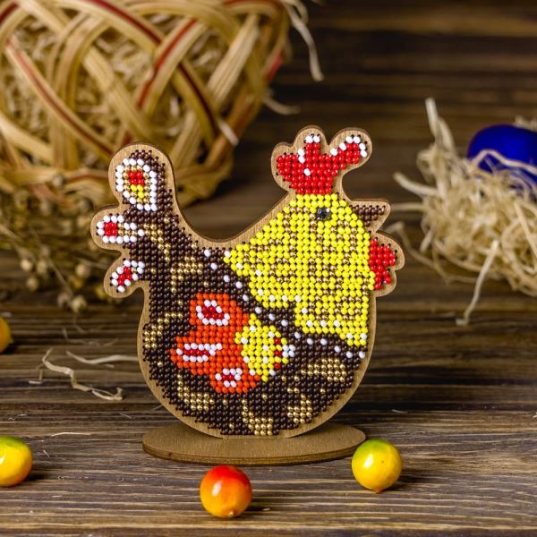 Buy Bead embroidery kit with a plywood base - FLK-334