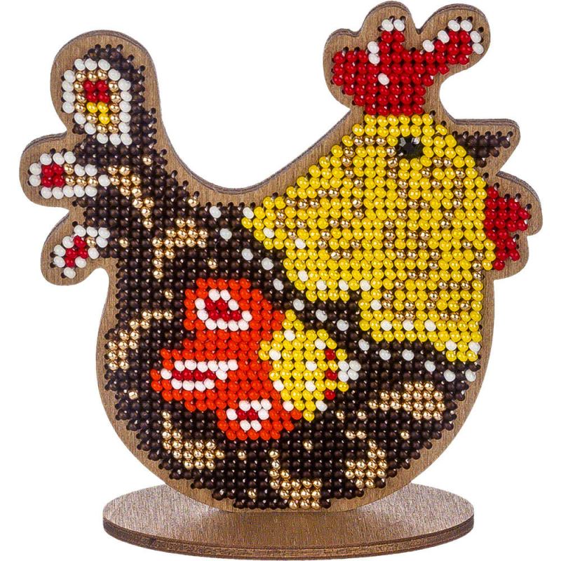 Buy Bead embroidery kit with a plywood base - FLK-334_1