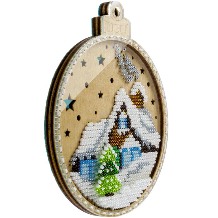 Buy Bead embroidery kit with a plywood base - FLK-366_2