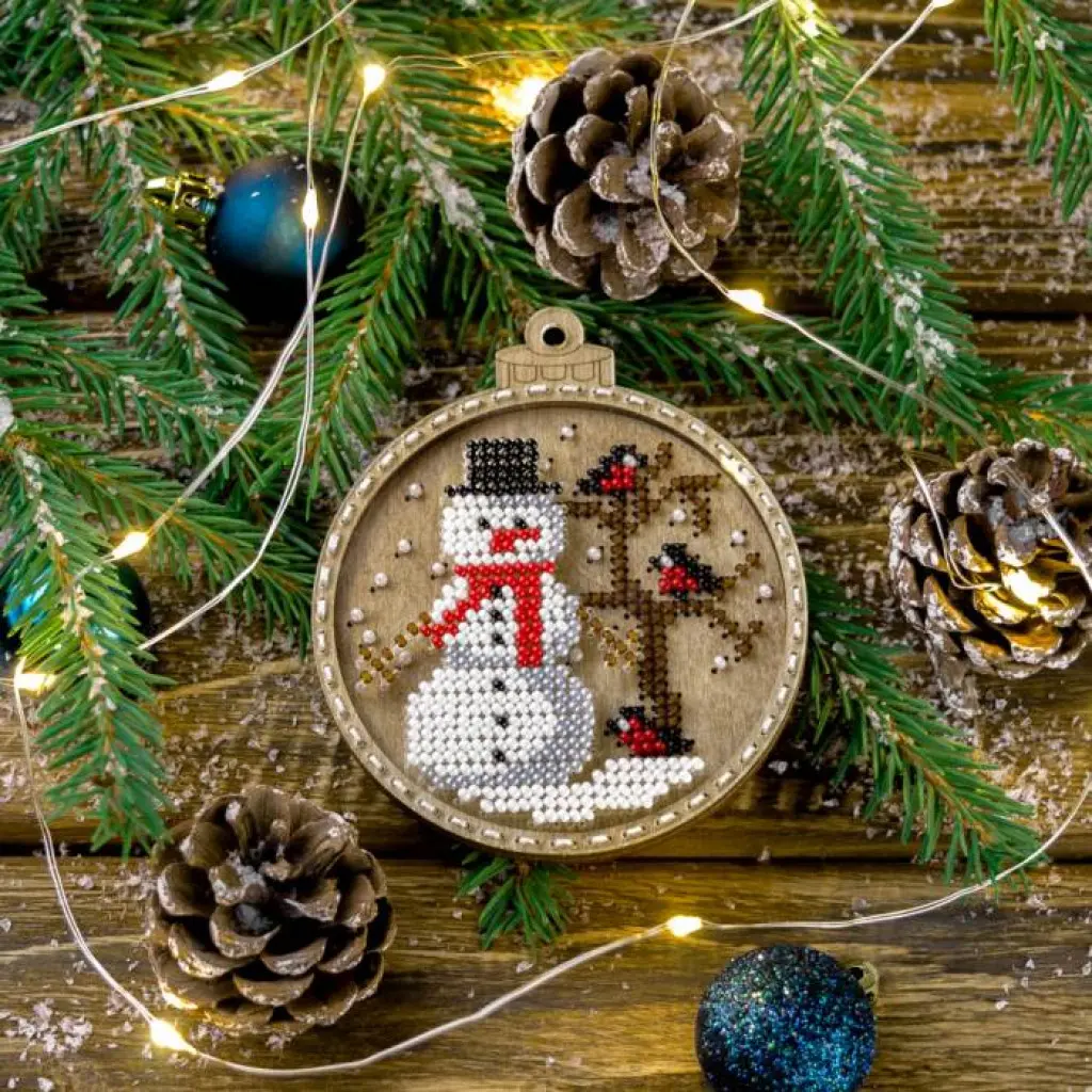 Buy Bead embroidery kit with a plywood base - FLK-368